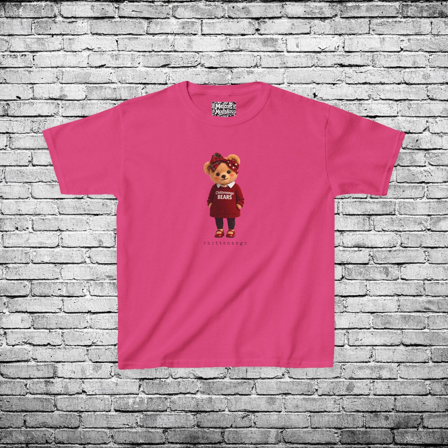 Chittenango Red Sweater Girl Kids T