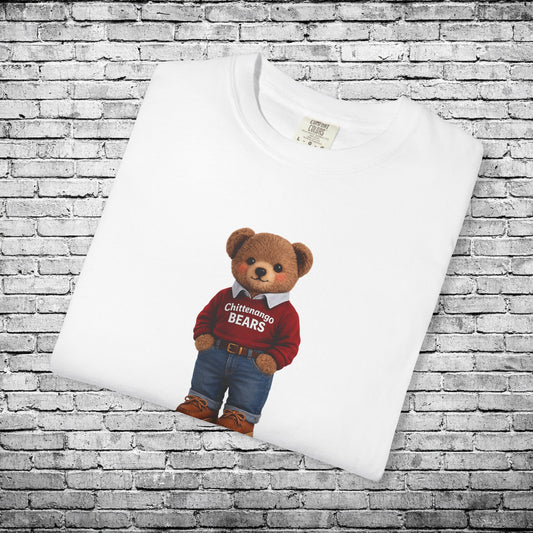 Chittenango Red Sweater Bear T - Comfort Colors Brand