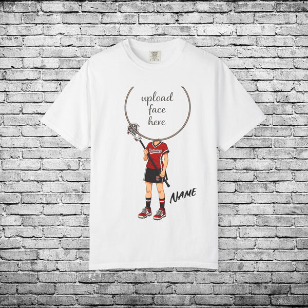 Chittenango Girls Lacrosse Custom Caricature T - Comfort Colors Brand