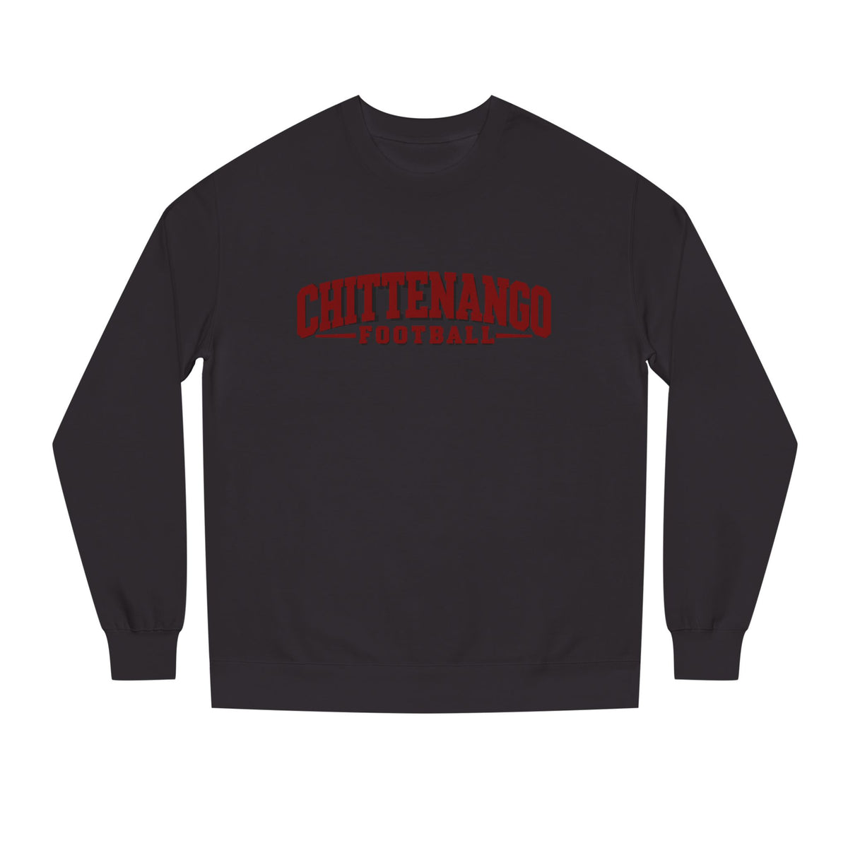 Custom Chittenango Football Personalized Last Name & Number Sweatshirt - Independent Trading Co. Brand