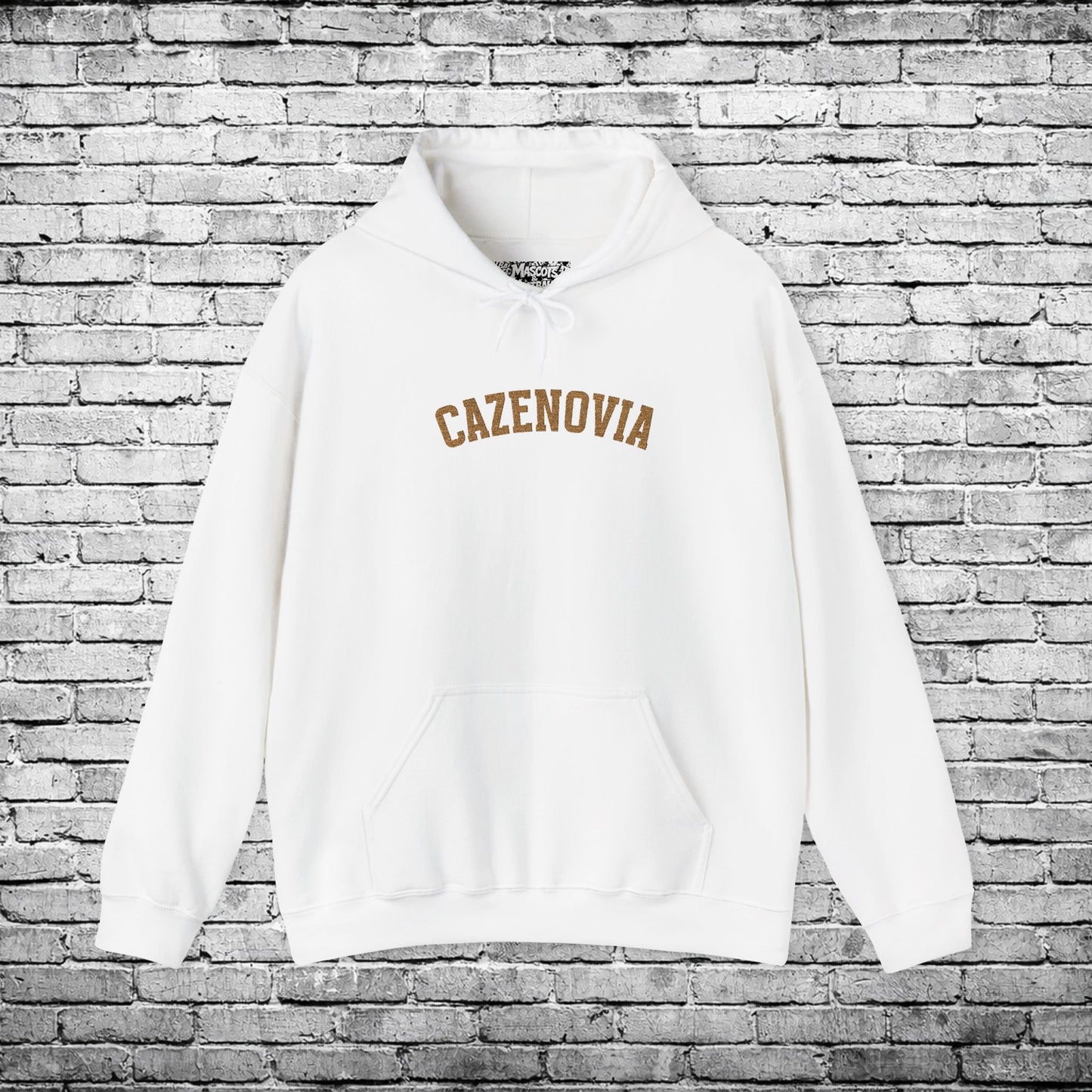 Cazenovia Gold Embroidered Hoodie