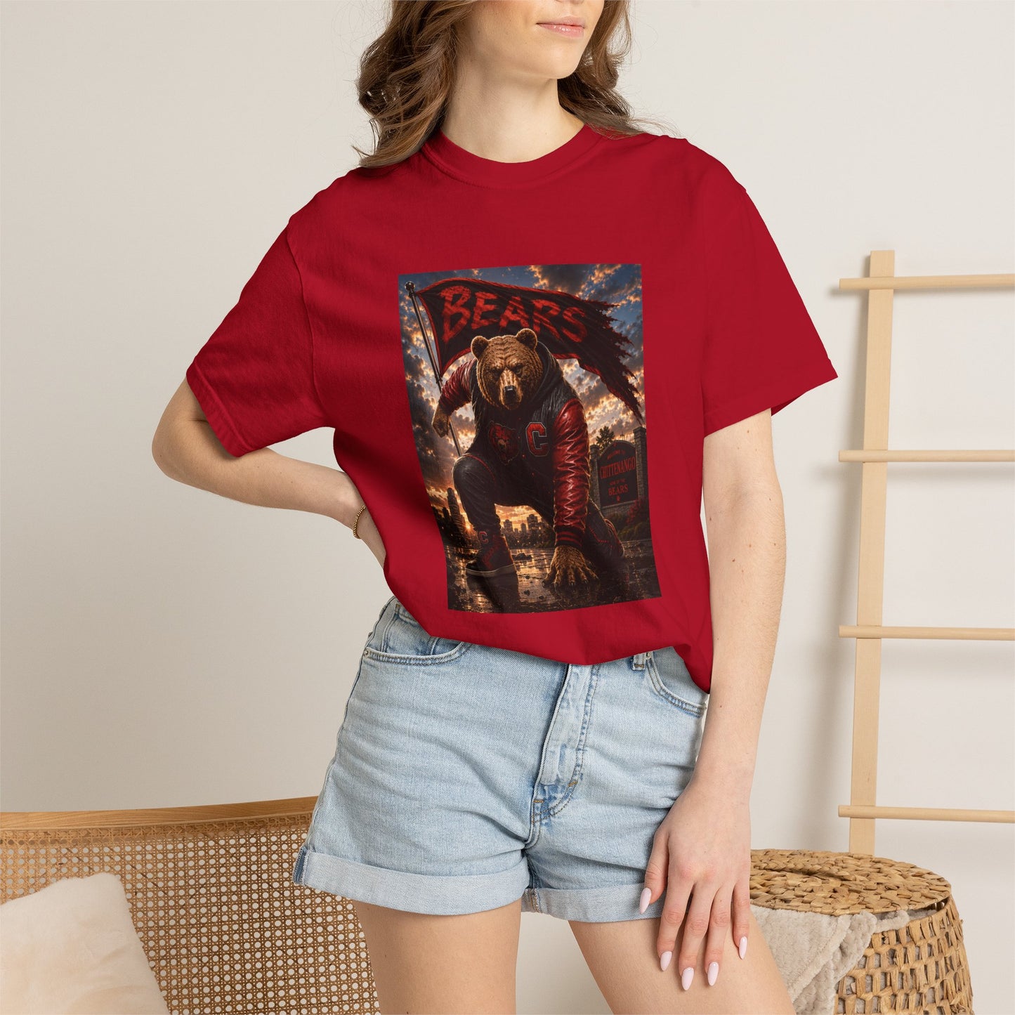 Chittenango Superhero Bear T - Comfort Colors Brand