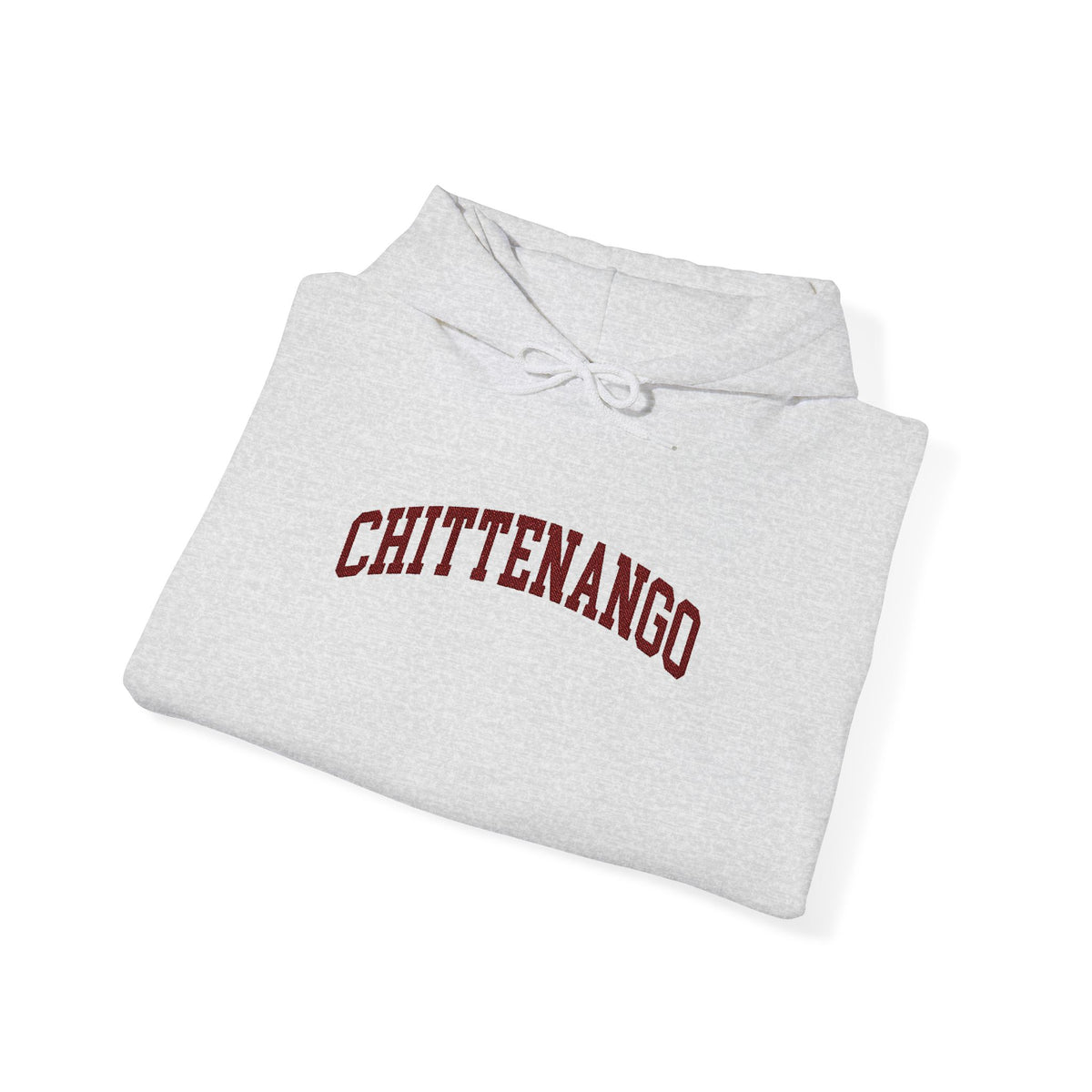 Chittenango (Red) Embroidered Hoodie