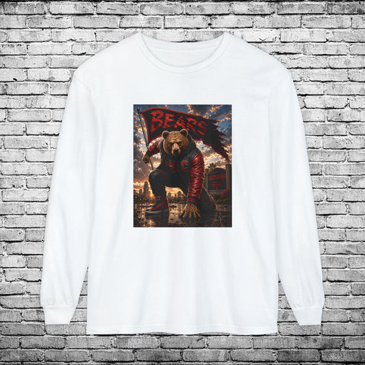 Chittenango Super Hero Long Sleeve T - Comfort Colors