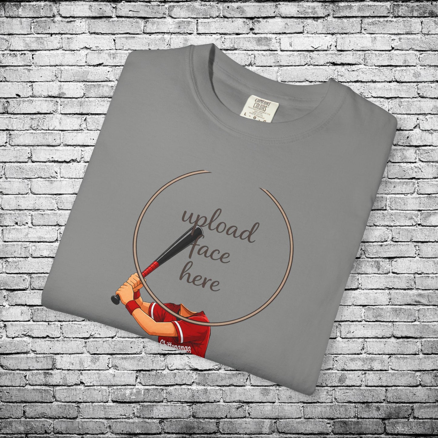 Chittenango Softball Custom Caricature T - Comfort Colors Brand