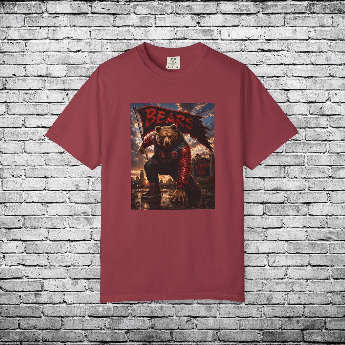 Chittenango Superhero Bear T - Comfort Colors Brand