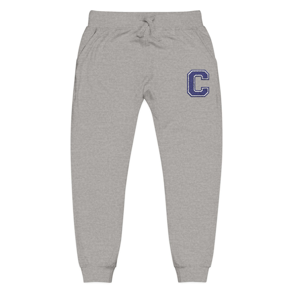 Cazenovia Embroidered Letter C Fleece Sweatpants - Cotton Heritage
