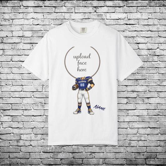 Cazenovia Football Custom Caricature T - Comfort Colors Brand
