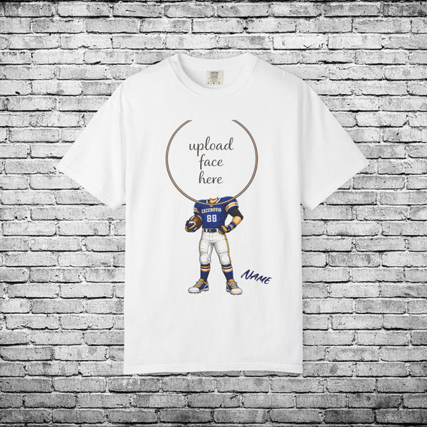 Cazenovia Football Custom Caricature T - Comfort Colors Brand
