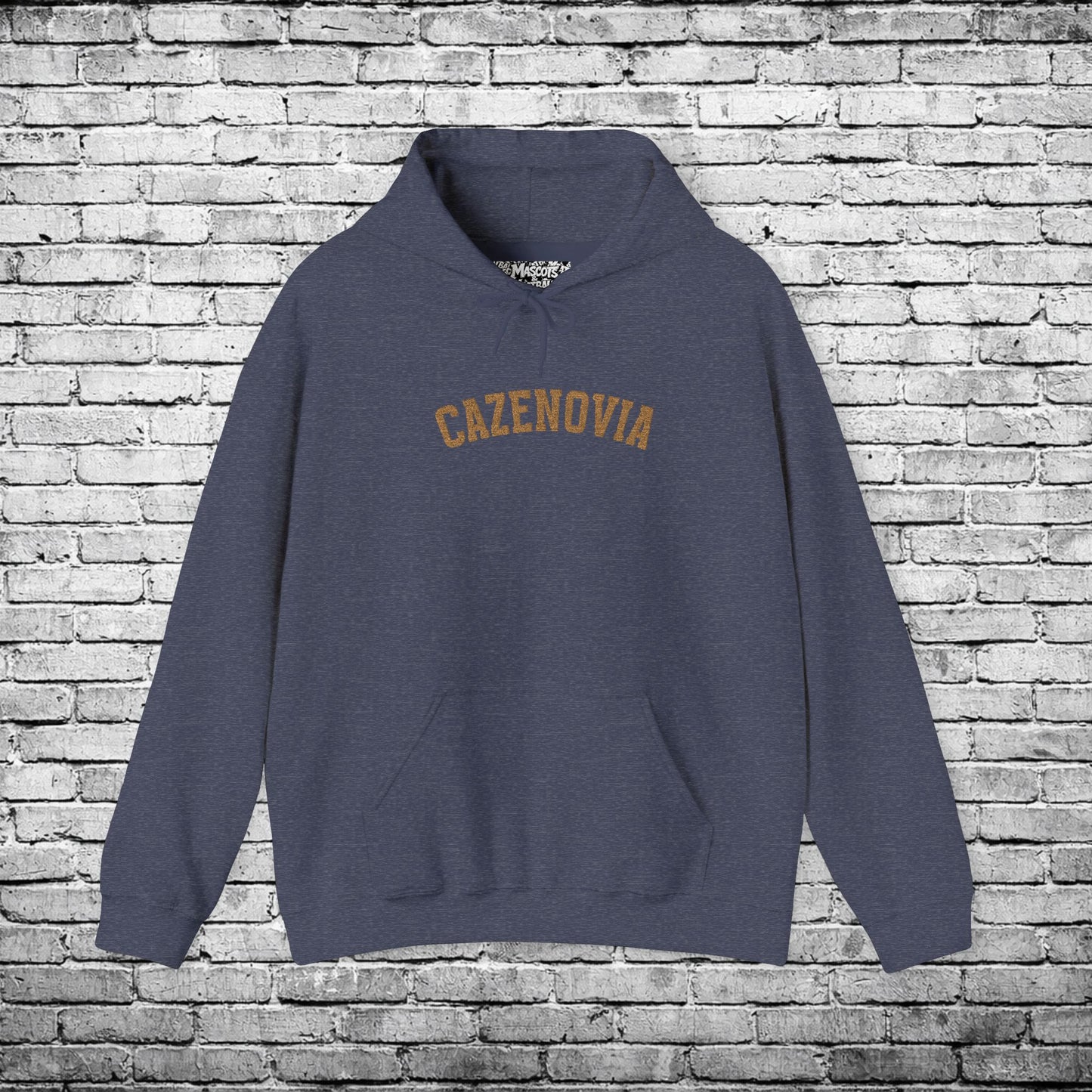 Cazenovia Gold Embroidered Hoodie